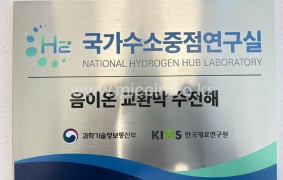 국가수소중점연구실 현판